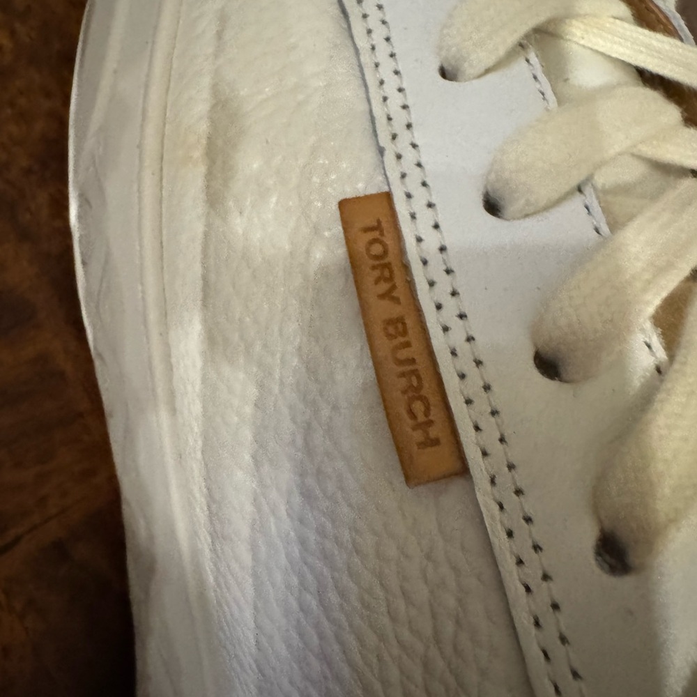 Tory Burch Ladybug Leather Sneakerss